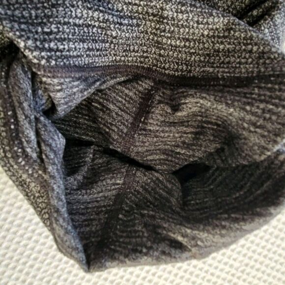 Lululemon Athletica 2 Wunder Under Hi-Rise Tight 25" Luon Variegated Knit Black - Picture 13 of 14
